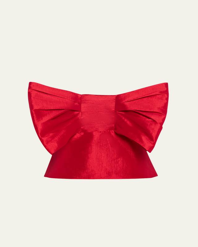 Faye Strapless Bow Top